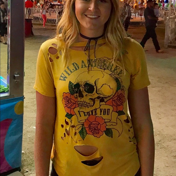 Distressed Tee - Picture 3 of 3